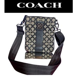 COACH Julia Crossbody Bag w/Unbranded Guitar Strap, EUC